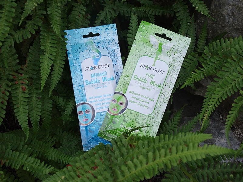 biomiracle star dust mermaid and pixie bubble masks