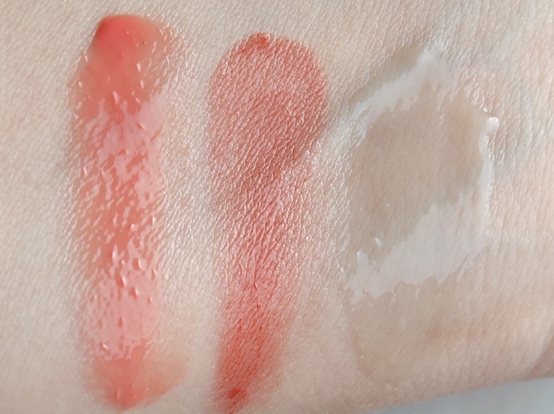 emile cordon miracle lip balms swatches