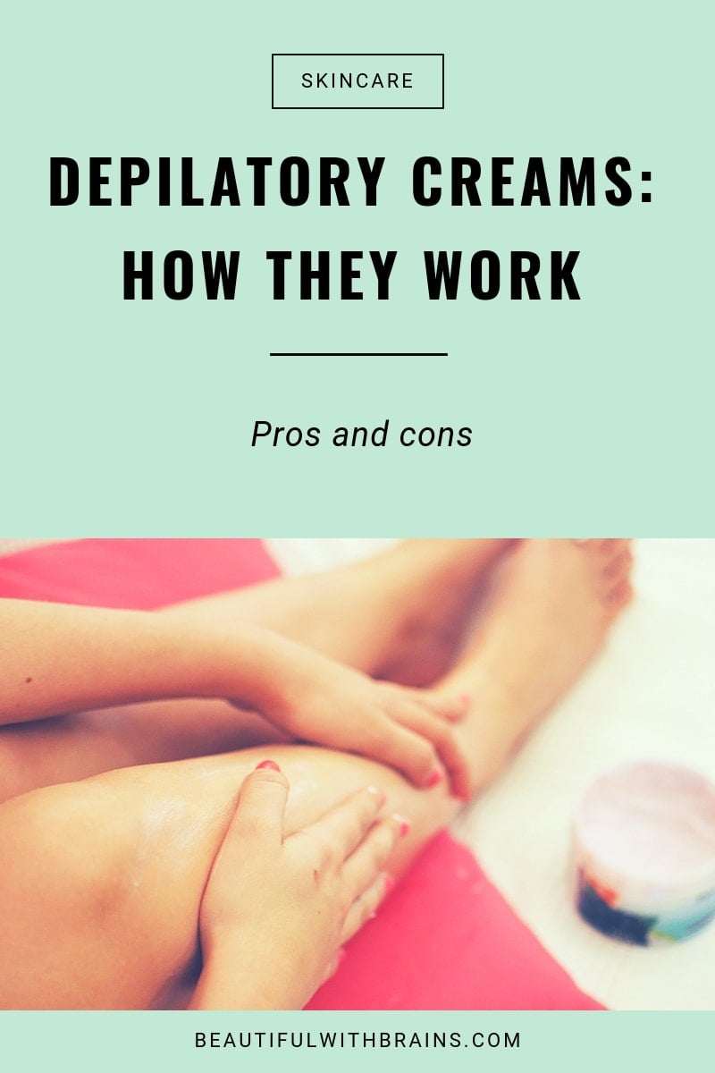how depilatory creams work