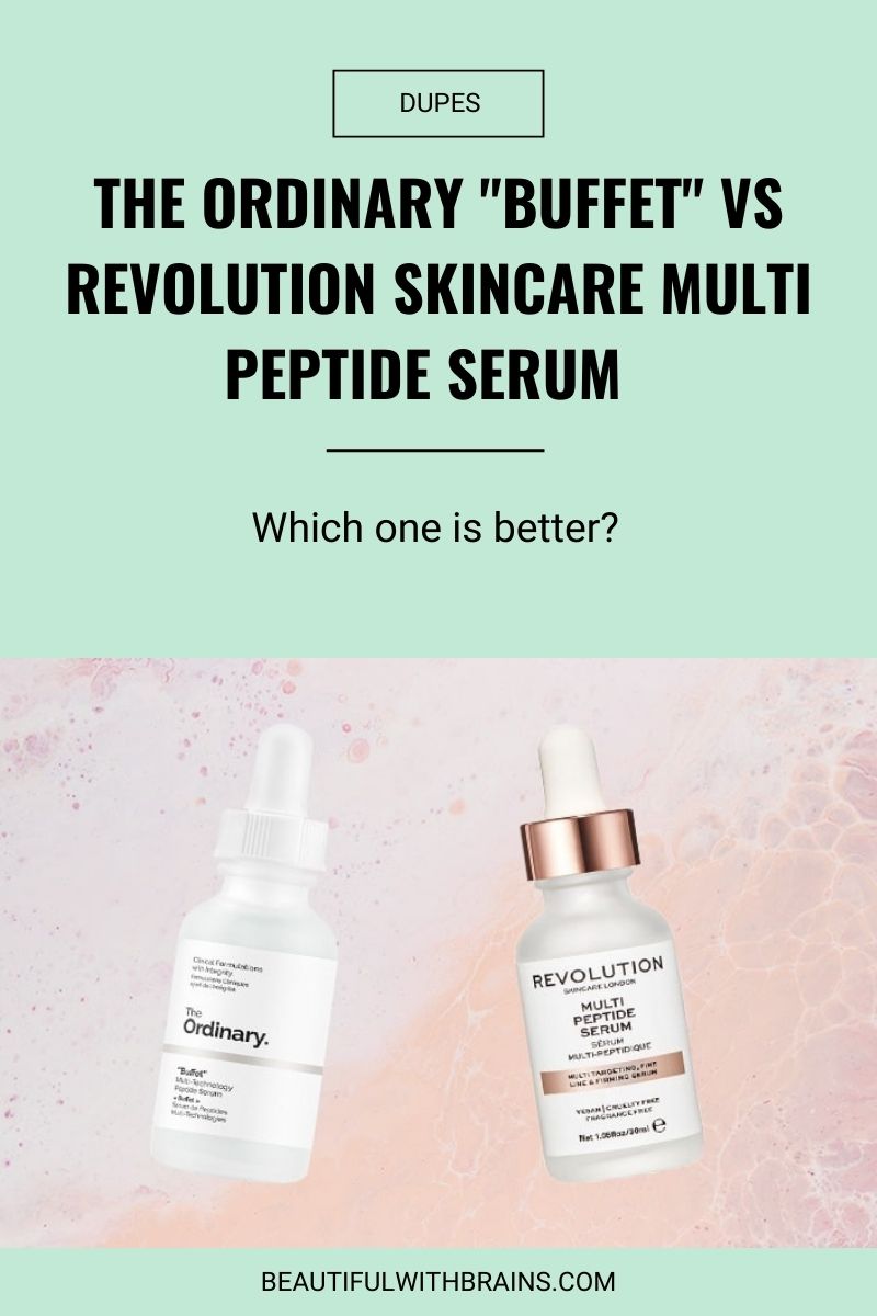 the ordinary buffet dupe revolution skincare